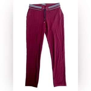 Maison Scotch Paris Nights and New York Mornings Maroon Joggers